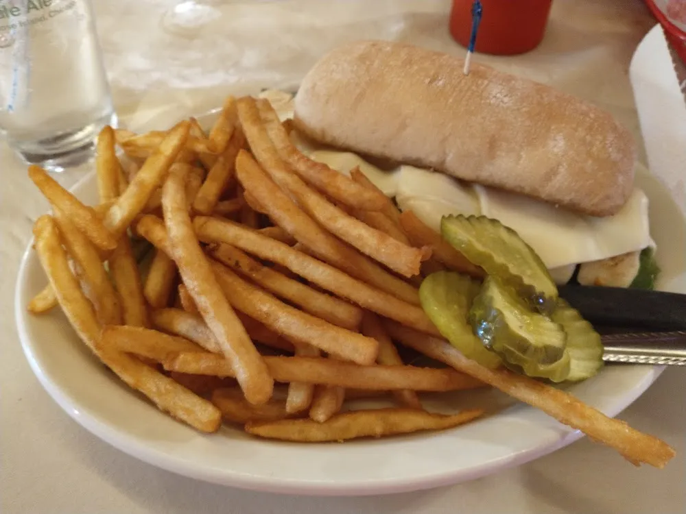 Grilled Chicken Sandwich Philly Style