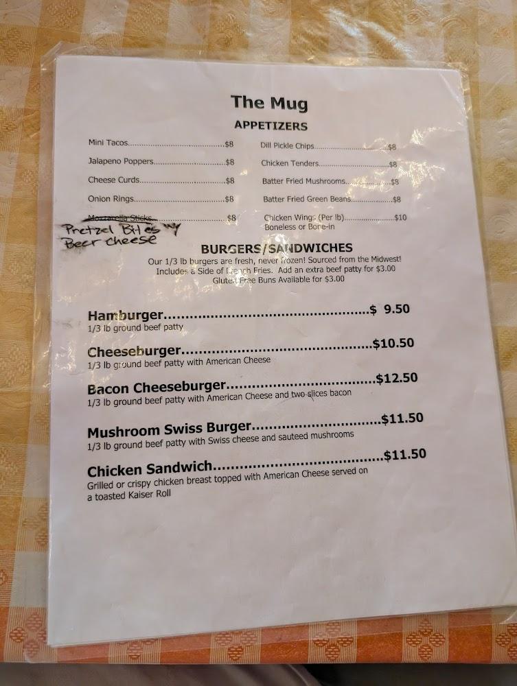 The Mug & Pizzaria 2 Piece Fish Dinner (Cod)