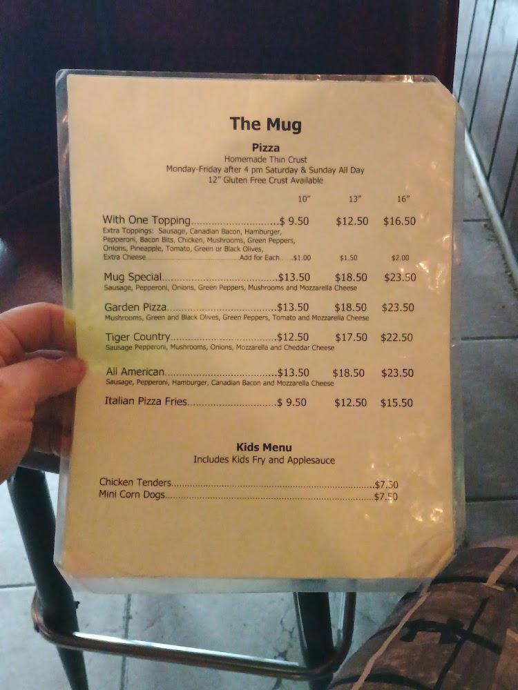 The Mug & Pizzaria Menu image 3
