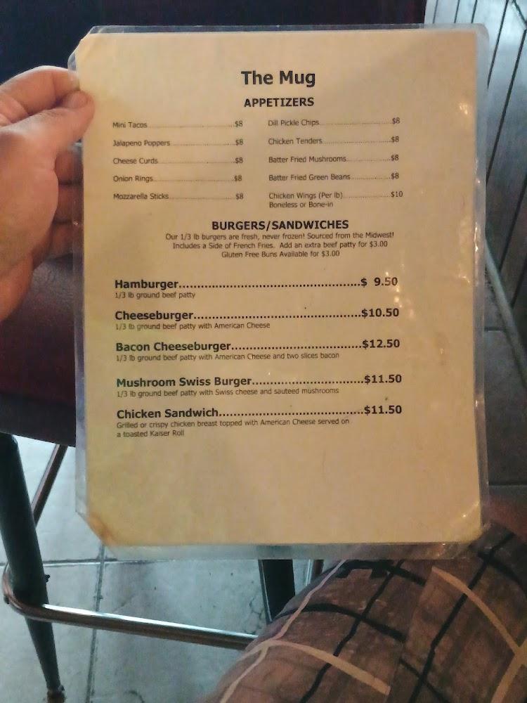 The Mug & Pizzaria Menu image 4